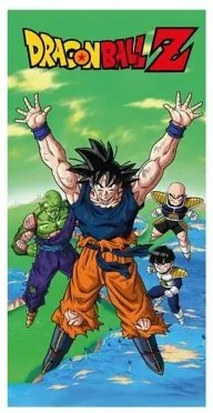 Telo da Mare Dragon Ball Multicolore 70 x 140 cm