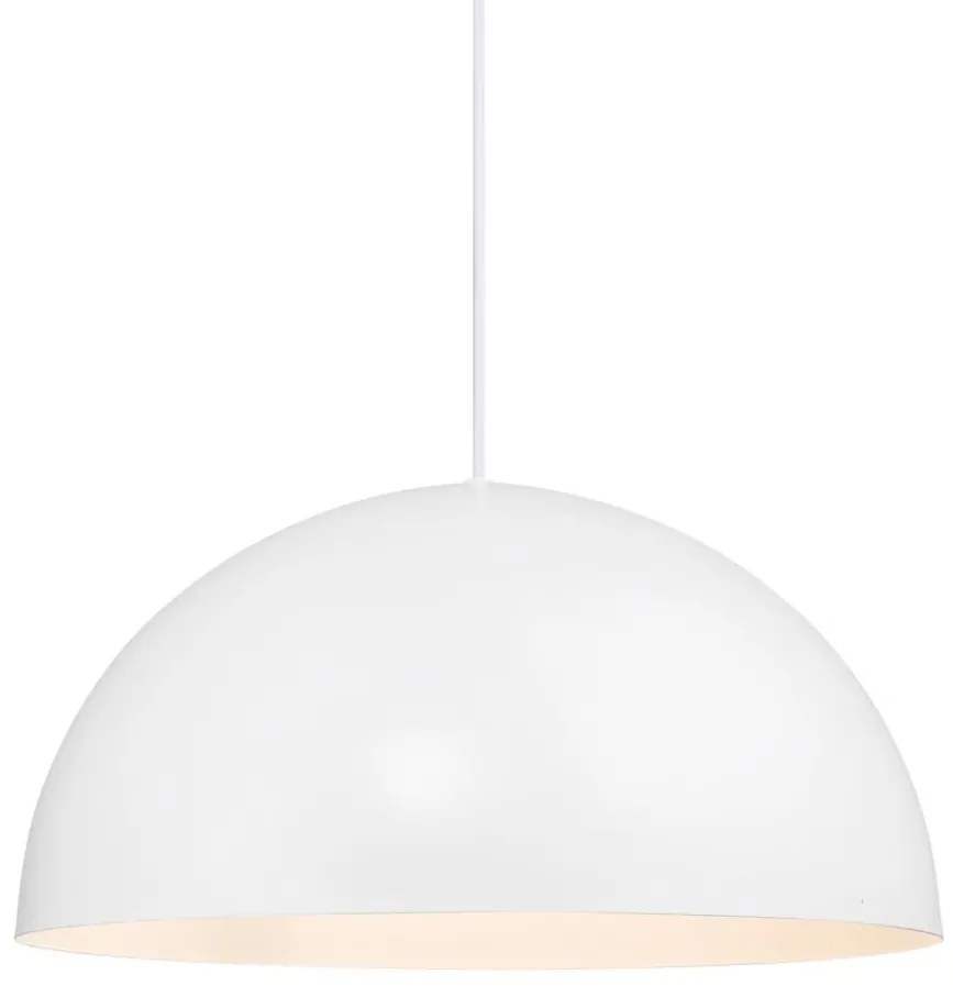 Nordlux - Lampadario a sospensione con filo ELLEN 1xE27/40W/230V bianco