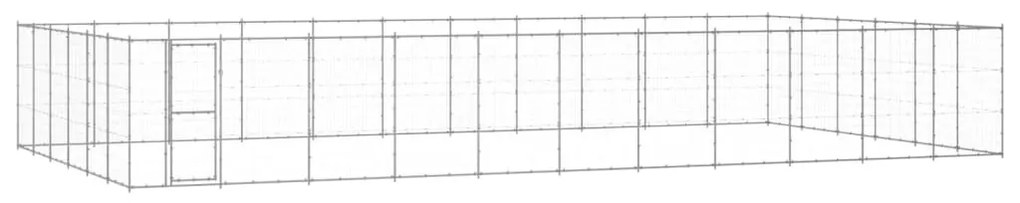 Gabbia Per Cani Da Esterno İn Acciaio Zincato 79,86 M² /