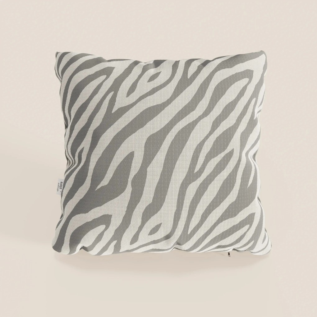 Stripe cuscini geometrici in tessuto Idrorepellente disponibile in diversi colori grigio