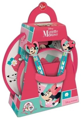 Set di Accessori per Bambini Minnie Mouse Rosa 5 Pezzi