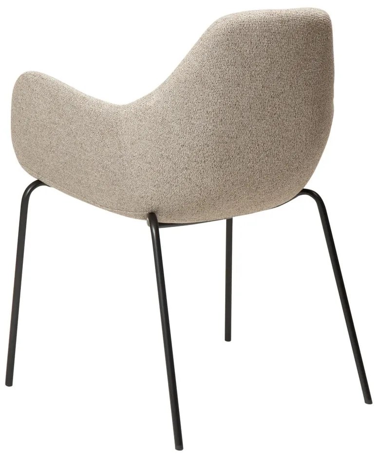 Poltrona beige in tessuto bouclé Zimmer - DAN-FORM Denmark