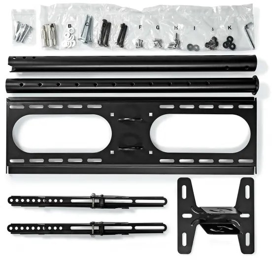 Nedis TVCM1350BK - Supporto da soffitto per TV 42-65”