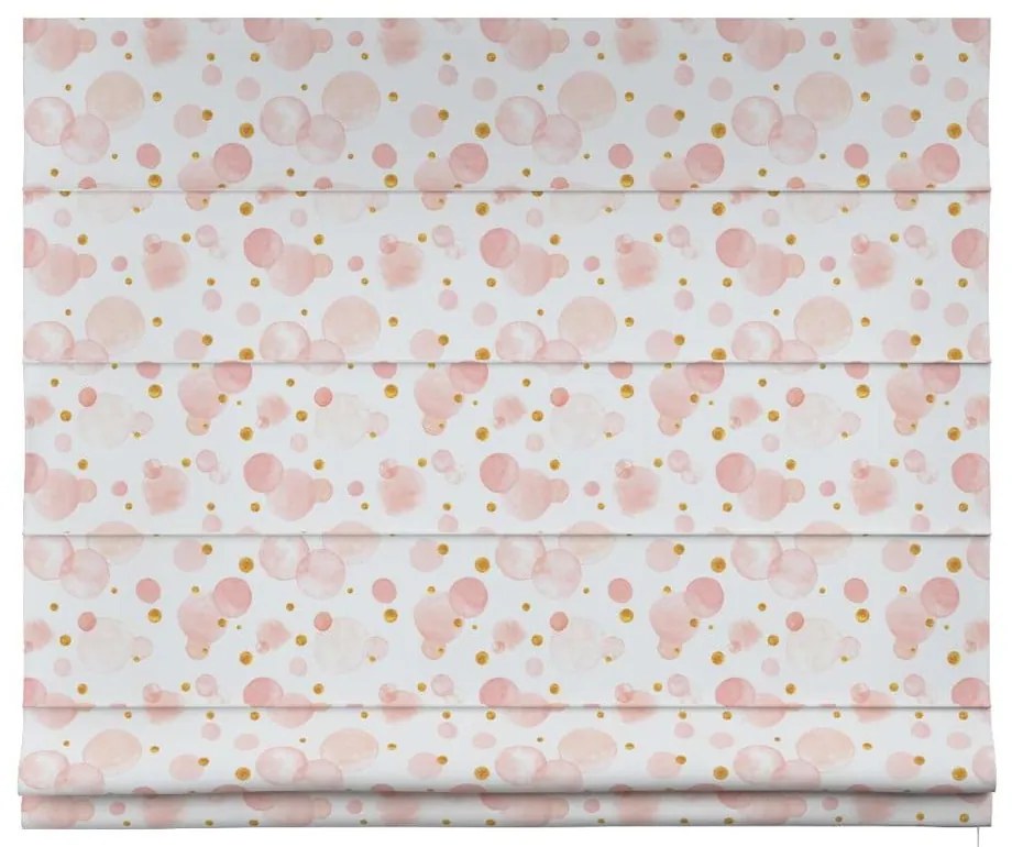 Tenda a rullo bianca e rosa per bambini 170x160 cm Magic - Yellow Tipi