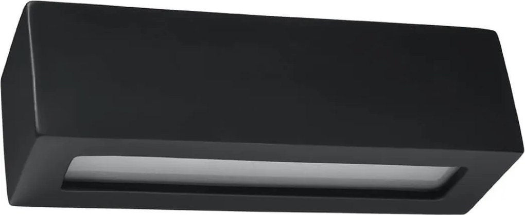 Applique da Parete VEGA E27 in Ceramica e Vetro da interno