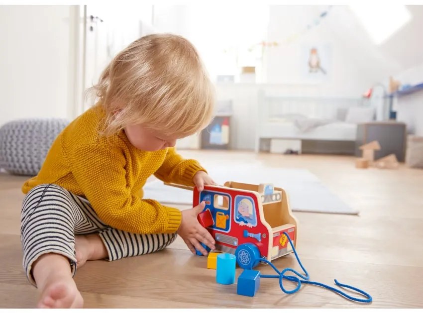 Giocattolo da trainare - Camion dei pompieri