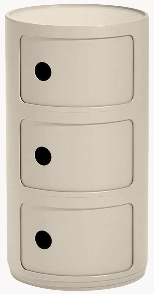 Contenitore di design con 3 cassetti Componibili, alt. 59 cm