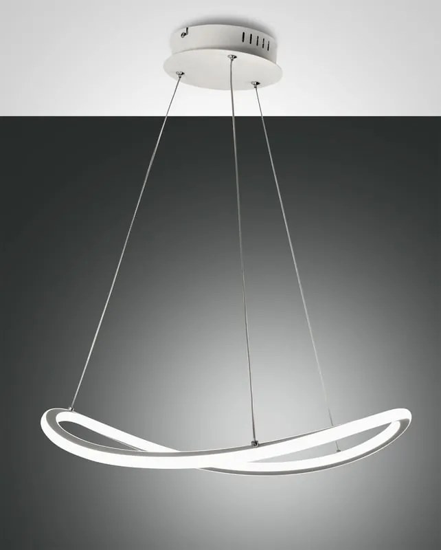 Lampadario LED moderno Tirreno bianco, LA MIA LUCE