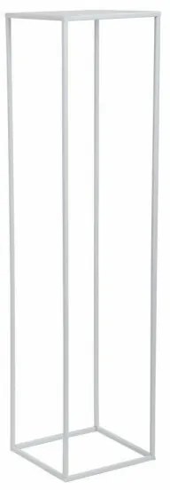 Portafiori 100x24 cm bianco