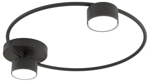 Plafoniera LUCIO 2xGX53/12W/230V nero