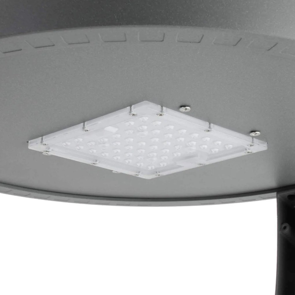 Lampione Stradale 65W Dual Gray1-10V Programmabiledriver Philips Colore Bianco Caldo 2.700K
