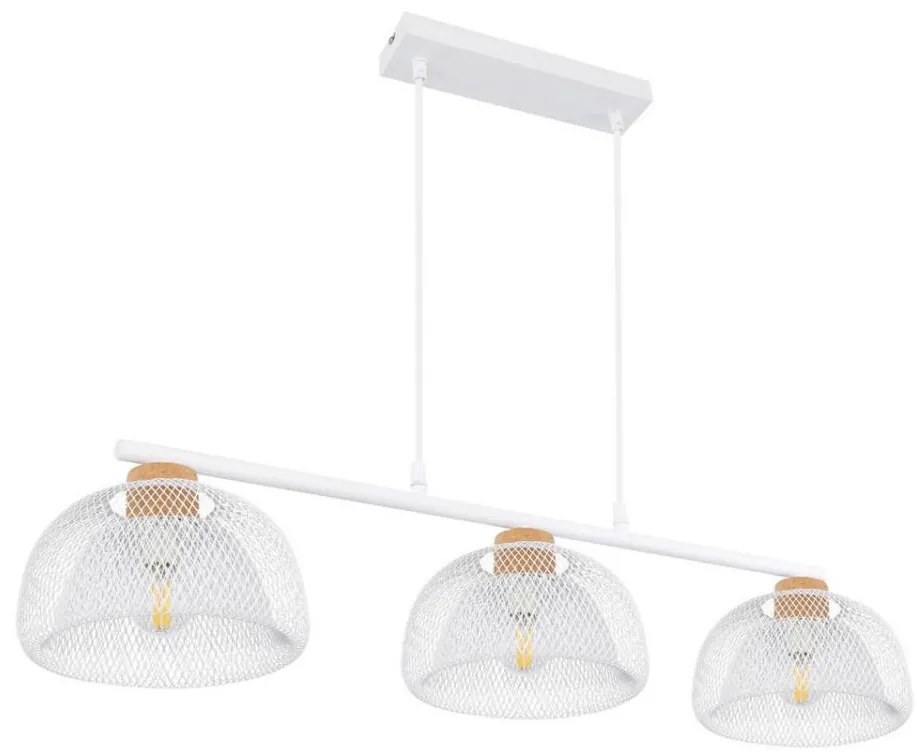 Globo 15393-3W - Lampadario a sospensione con filo VITIANO 3xE14/40W/230V