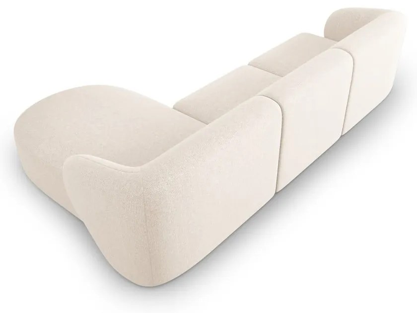 Divano angolare crema, angolo destro Shane - Micadoni Home