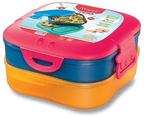 Porta vivande grande Maped Picnik Concept Kids rosso, 1,4 l
