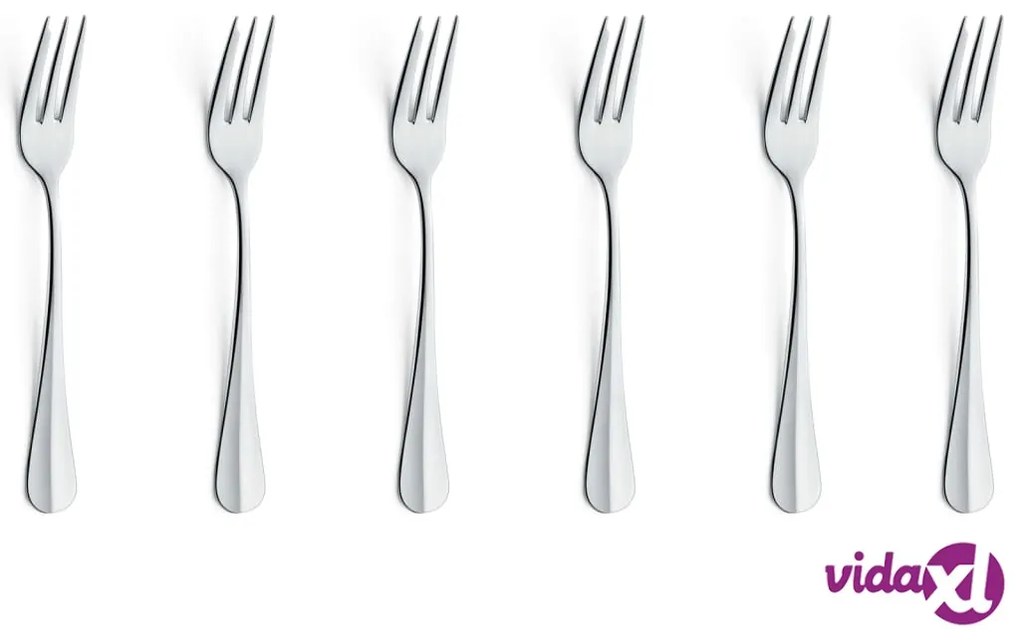 Amefa Set di Forchette da Dessert 6 pz Baguette