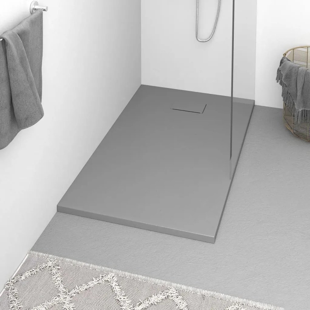 Piatto Doccia İn Smc Grigio 120x70 Cm /