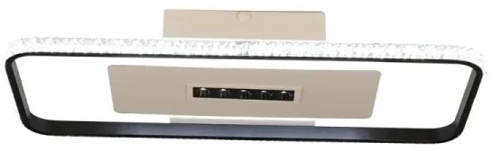 Luce LED dimmerabile LED/75W/230V 3000-6500K bianco/nero + telecomando