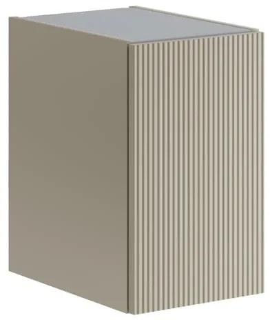 Armadietto bagno a terra Opera 1 anta P 45.5 x L 30 x H 50 cm laccato opaco sabbia