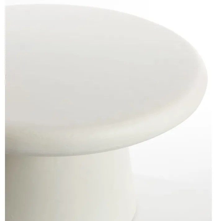 Tavolino rotondo bianco ø 70 cm Kulona - Light &amp; Living