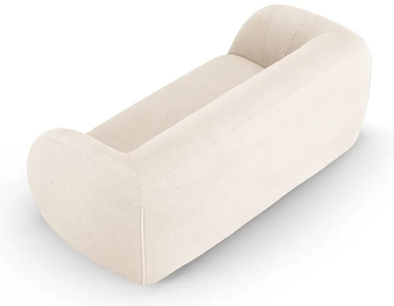 Divano bouclé crema 210 cm Essen - Cosmopolitan Design