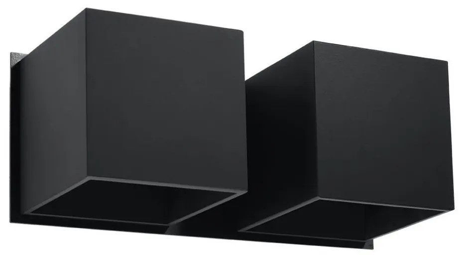 Sollux SL.0657 - Applique QUAD 2xG9/40W/230V nero