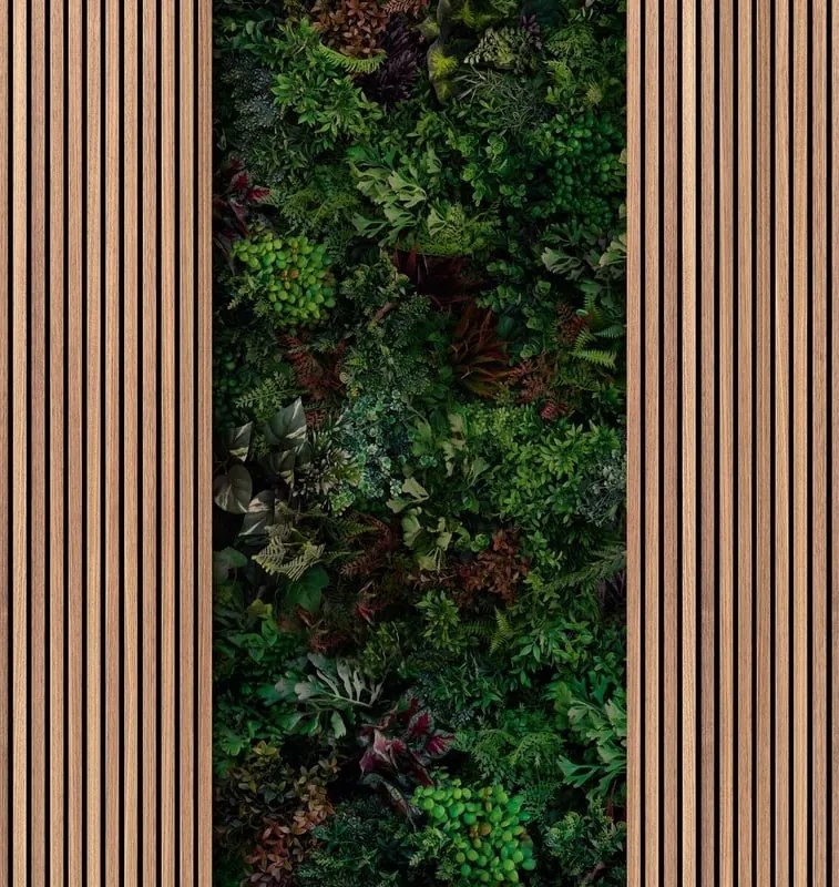 Fotomurale Woodline, multicolore 159 x 280 cm