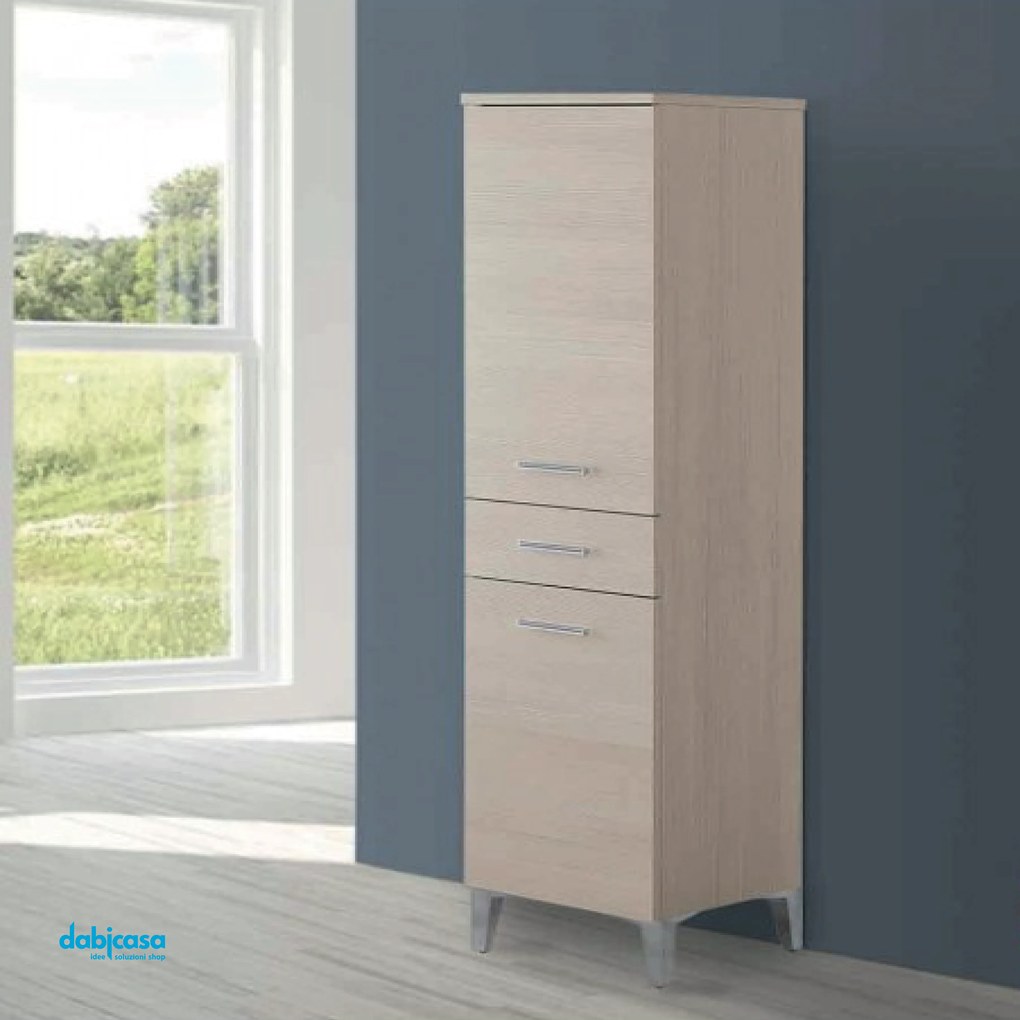 Colonna "Stella" in Nobilitato Melaminico 18 mm, colore Larice
