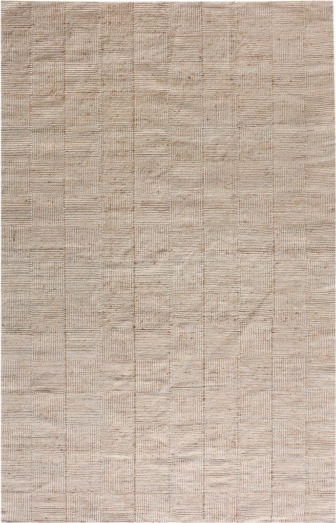 SALAMANCA - tappeto in lana avorio con decoro