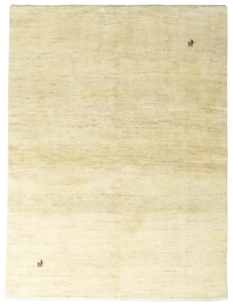 Gabbeh Tappeto 150x210 Beige (Iran) Annodato A Mano