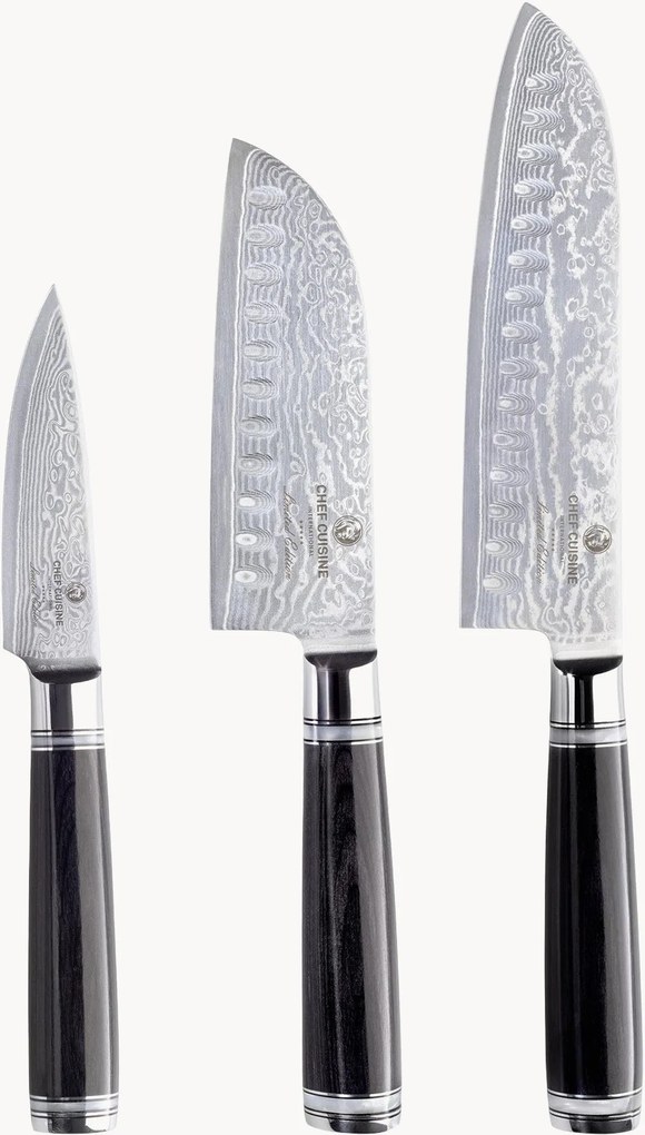 Set di 3 coltelli in legno Maestro