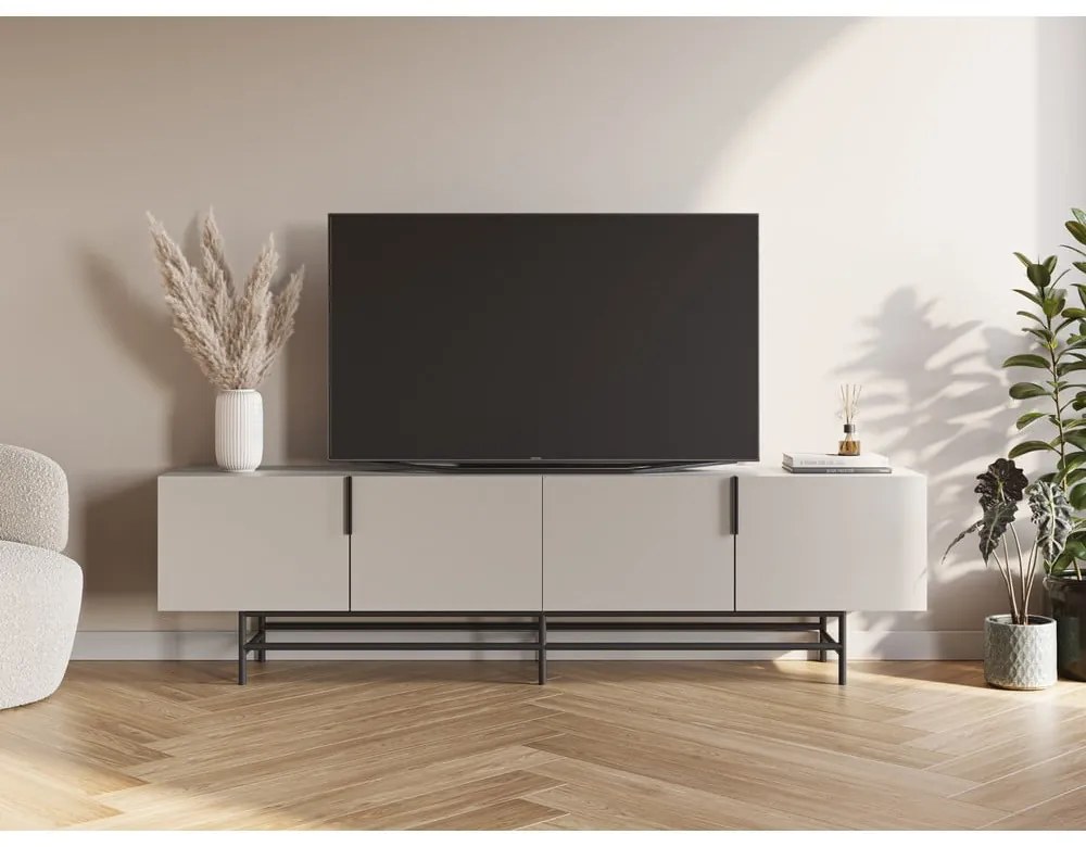 Mobile TV crema 200x54,5 cm Eldia - Marckeric