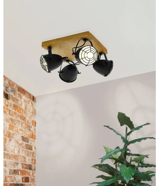 Eglo 49079 - Faretto GATEBECK 4xE14/40W/230V