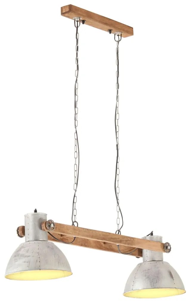 Lampada A Sospensione Industriale 25 W Argento 109 Cm E27 /