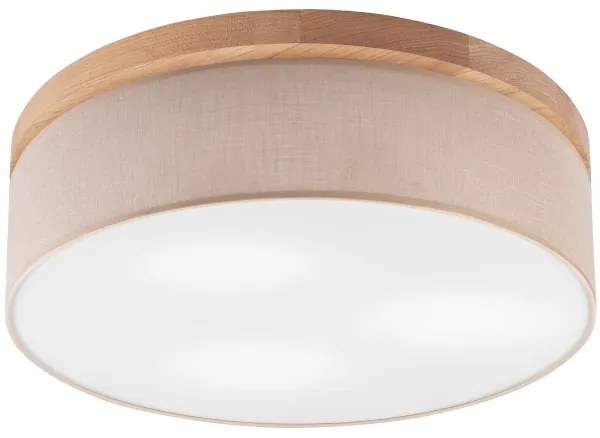 Brilagi - LED Plafoniera BELLADONNA 3xE27/15W/230V beige/quercia