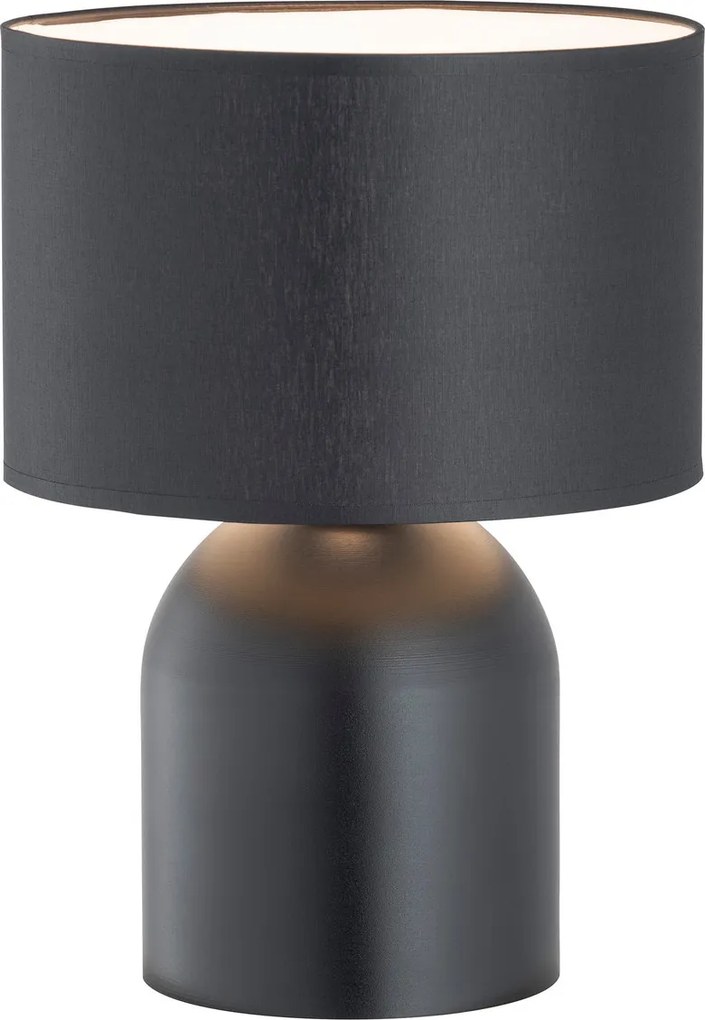 Lampada ASPEN LN1 BLACK E27 da Tavolo Scrivania e Comodino