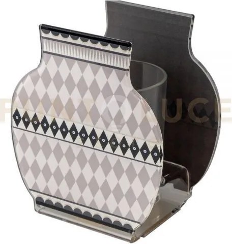 Vasetto 'lisbona' special moments in cristallo acrilico decorato to...