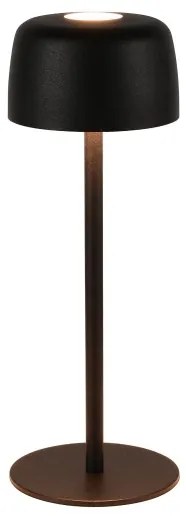 Zuma Line ETLED-658-BK - Lampada LED dimmerabile ricaricabile POCO LED/2W/1200 mAh IP44 nero