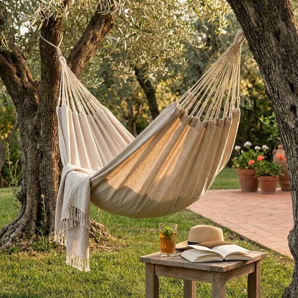 FRANCI - amaca di cotone naturale