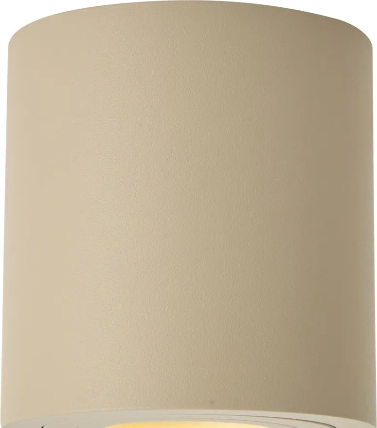 Faretto da soffitto moderno tortora GU10 50mm IP44 - Capa