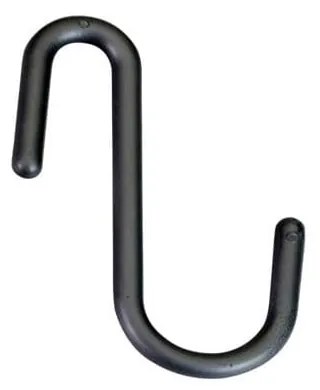 Set di ganci da appendere neri/grigi in plastica 6 pz City – Metaltex