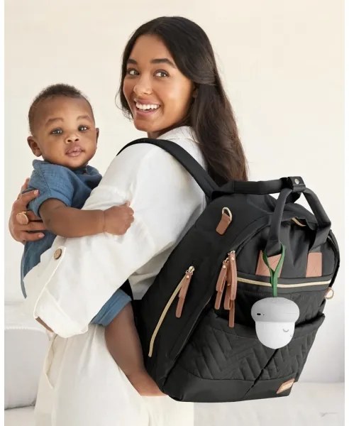 Skip Hop - Zaino fasciatoio 6in1 SUITE SET nero per passeggino