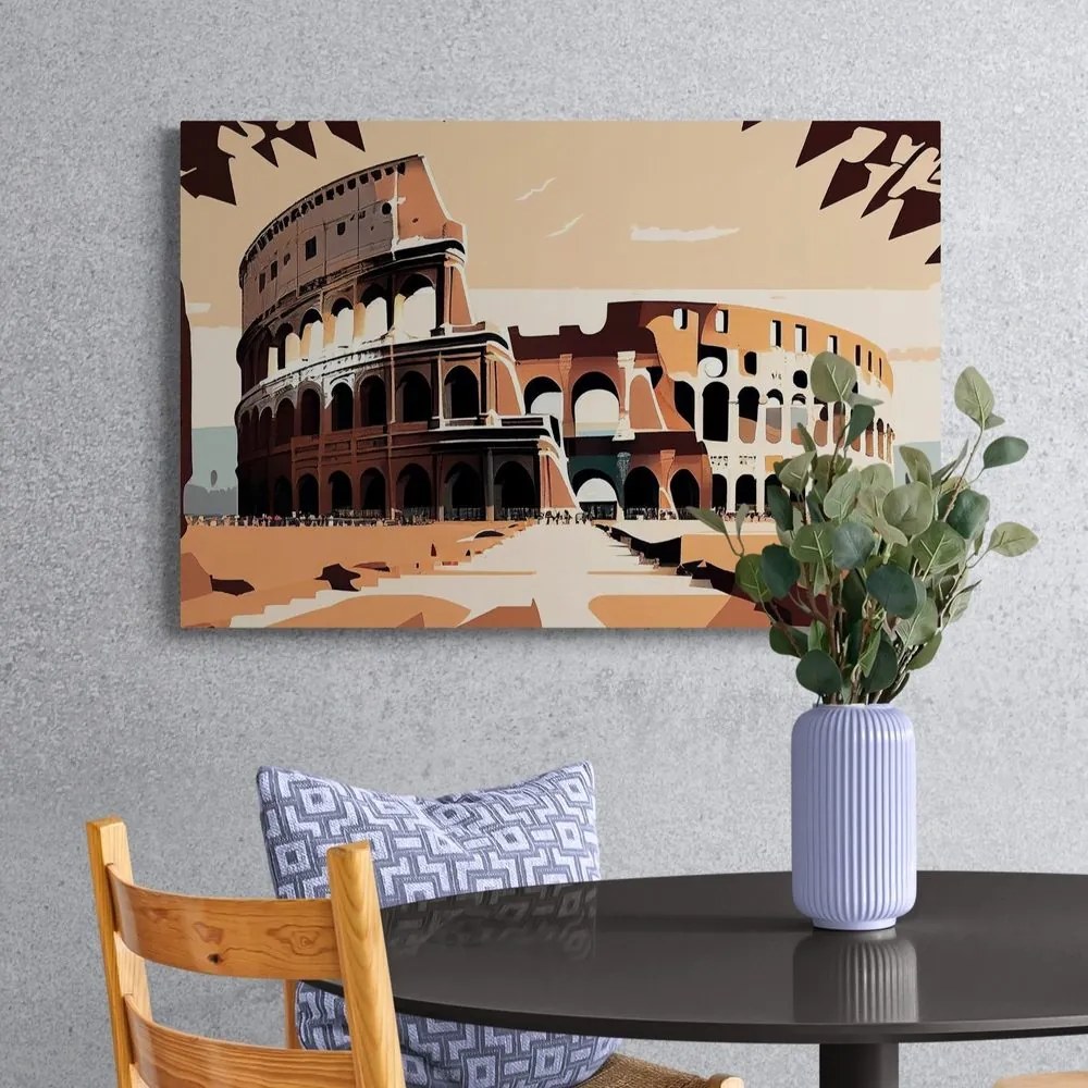 Quadro su tela – Colosseo a Roma
