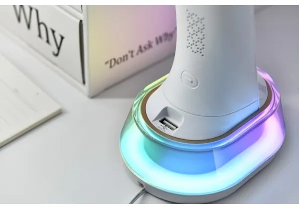 Immax 08973L - LED RGB Lampada da tavolo dimmerabile CORELLA LED/7W/12/230V nero