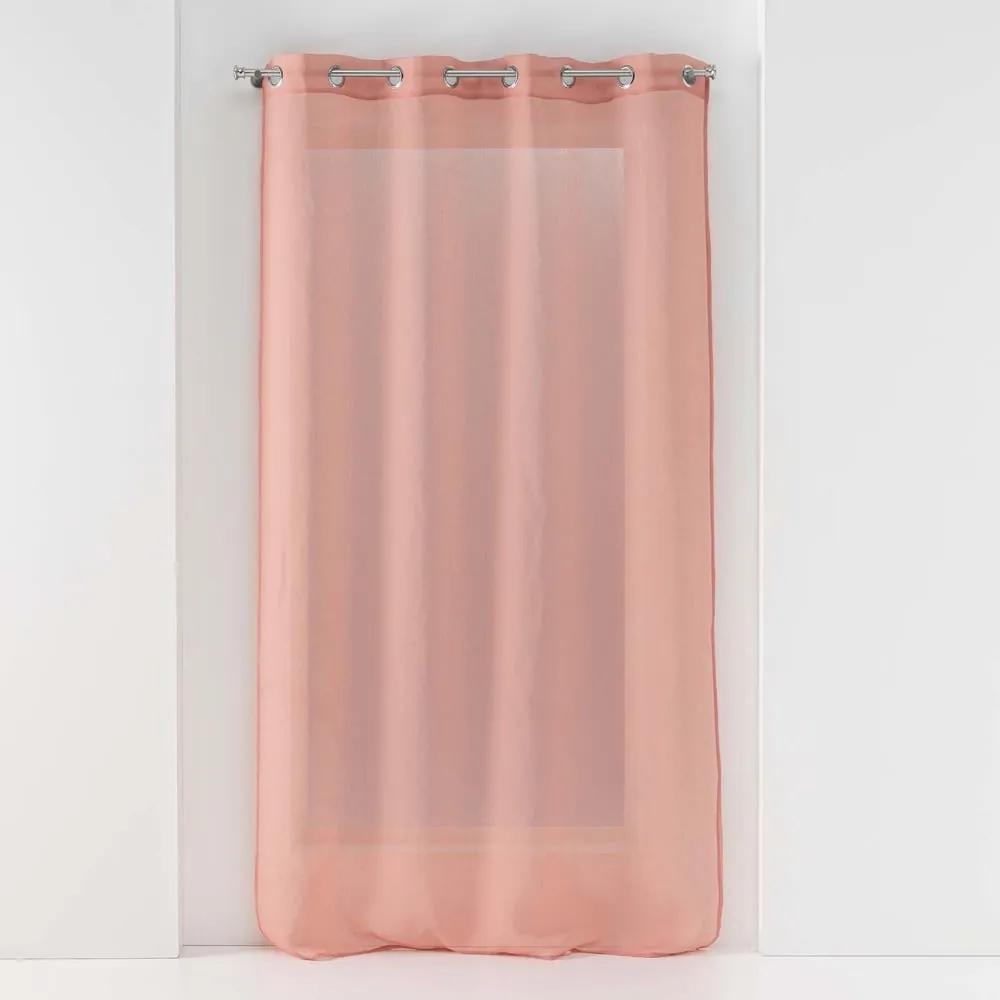 Tenda in voile rosa 140x280 cm Sandra - douceur d'intérieur