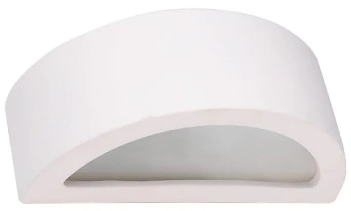 Sollux SL.1459 - Applique ATENA 1xE27/15W/230V 30 cm bianco