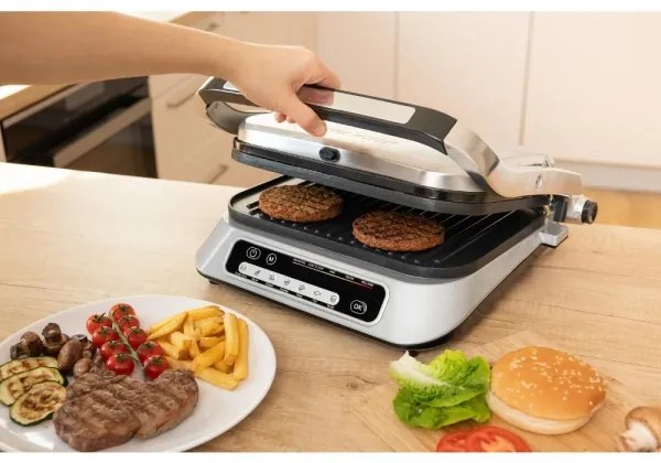 Sencor grill a contatto 2100W/230V cromo opaco