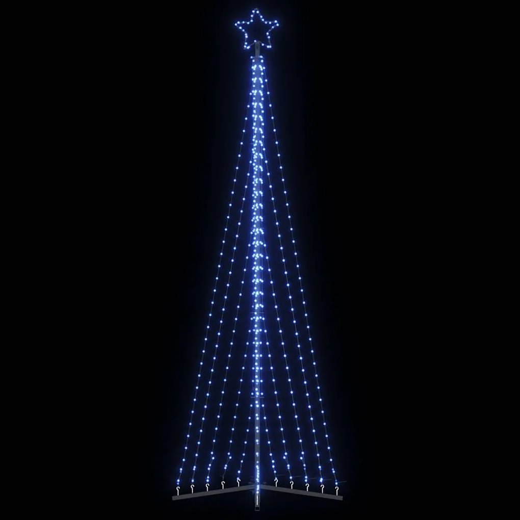 Albero Di Natale A Led 495 Led Blu 300,5 Cm /