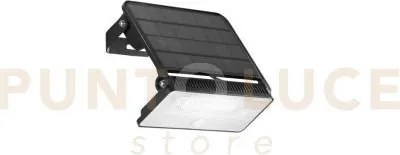 Proiettore led nasa 1600lm 4000k 12w con pannello solare e sensore ...