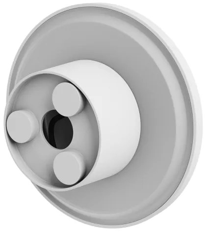 Applique a LED da esterno PIATTA LED/18W/230V 3000/4000/6000K IP44 bianco