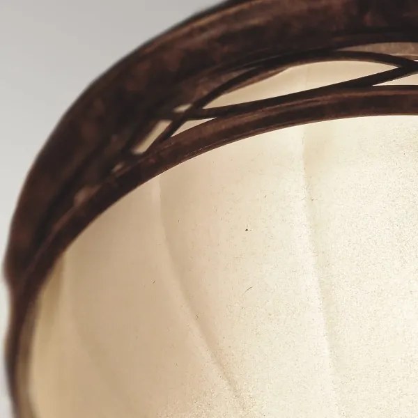 Feiss FE-DRAWING-ROOM-FB - Plafoniera DRAWING ROOM 3xE27/60W/230V